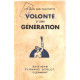 Volonte d'une generation