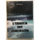 L'Erreur est inhumaine