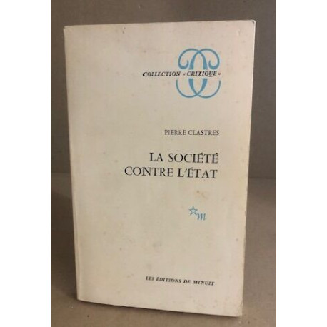 La société contre l'État