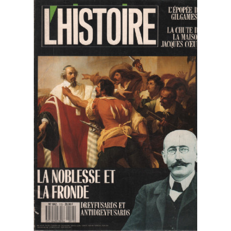 Revue l'histoire n° 115 / la noblesse et la fronde