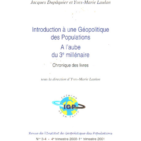 Introduction à une géopolitique des populations à l'aube du 3°...