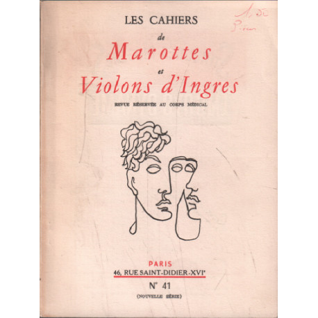 les cahiers de marottes et violons d'ingres n° 41
