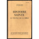 Histoire sainte : le peuple de la bible
