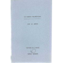 Six sonnets parlementaires