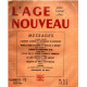 L'age nouveau n° 73 / messages