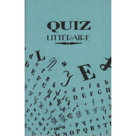 Quiz litteraire