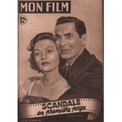 Scandale en première page / revue mon film n° 178 tyrone power...