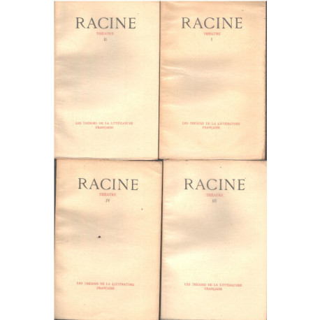 Théatre / 4 tomes