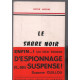 Le sabre noir