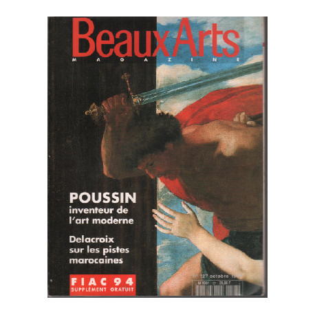 Beaux arts n° 127 / poussin delacroix fiac 1994