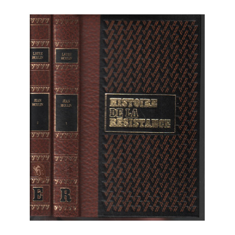 Jean moulin / histoire de la résistance 2 tomes ( complet )