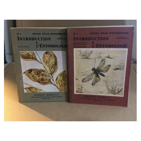 Introduction à l'entomologie / 2 tomes / tome 1 : anatomie...