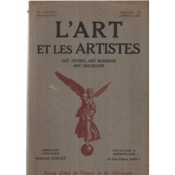 L'art et les artistes n°73