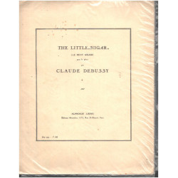 The little nigar ( le petit negre ) pour le piano ( partition )