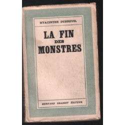 La fin des monstres