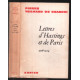 Lettres d'Hastings et de Paris (1908-1914) / édition de 1965