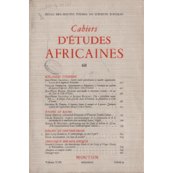Cahiers d'études africaines n° 68 / melanges ivoiriens