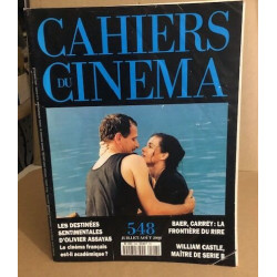 Les cahiers du cinéma n° 548