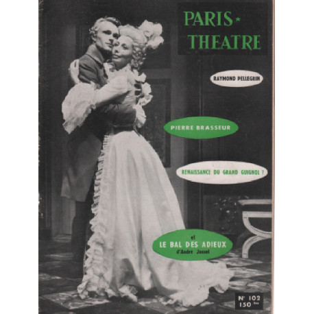 Paris théatre n° 102 / le bal des adieux d'andré josset