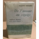De l'amour au voyage / anthologie thématique de la poésie française