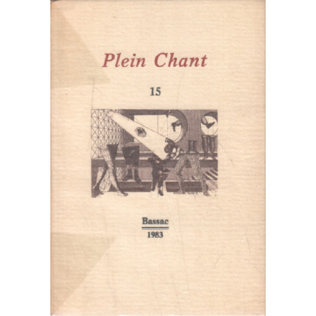 Plein chant n° 15