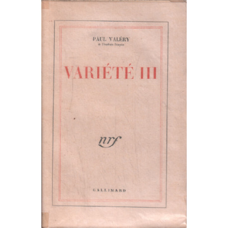 Variété III