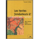 Textes fondateurs 6e