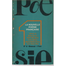 Poésie n° 12 / la nouvelle poesie française