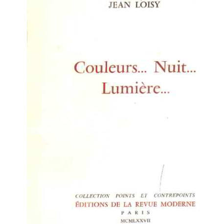 Couleurs...nuit...lumiere