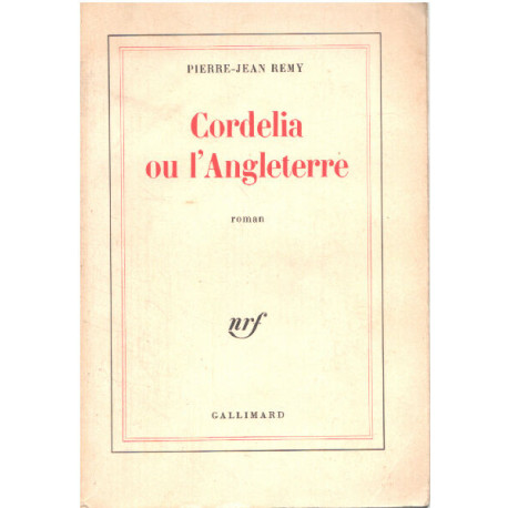 Cordelia ou l'angleterre
