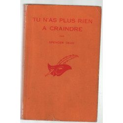 Tu n'as plus rien à craindre