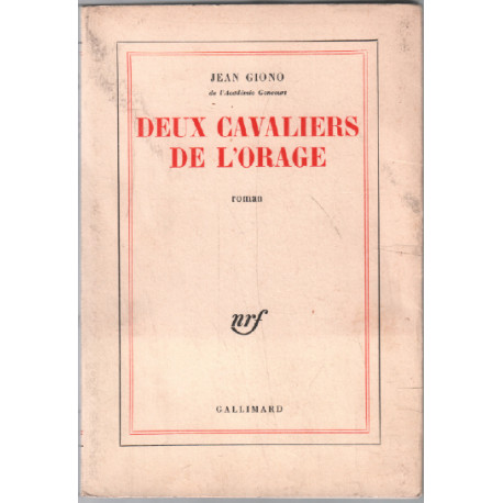 Deux cavaliers de l'orage