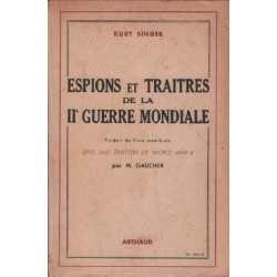 Espions et traités de la 2e guerre mondiale