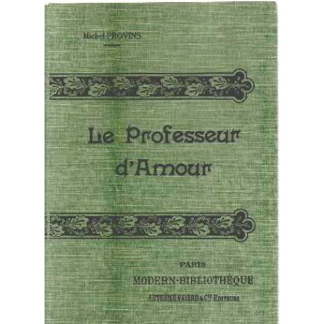 Le professeur d'amour