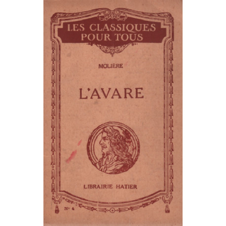 L'avare / notes par des granges