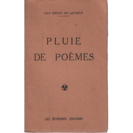 Pluie de poemes