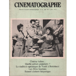 Mensuel d'actualité cinématographique / cinématographe n° 30