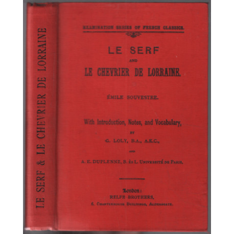 Le serf and le chevrier de lorraine