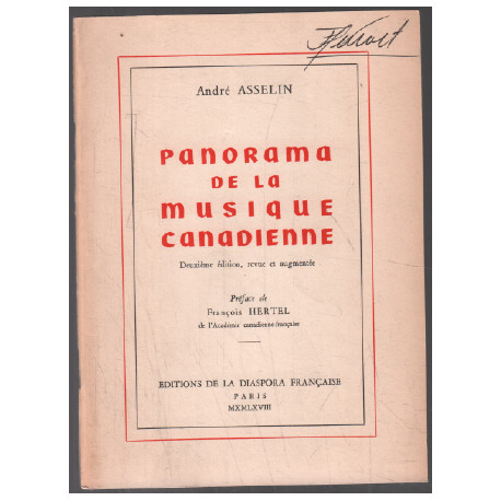Panorama de la musique canadienne