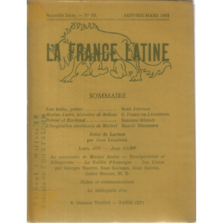 La france latine n° 33