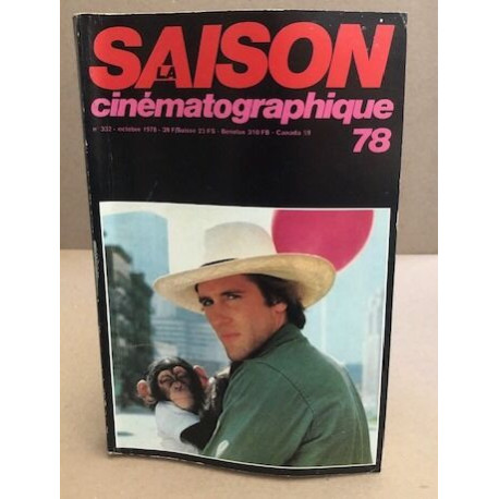 La saison cinématographique n° 332 / 1978