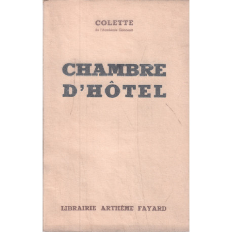 Chambre d'hotel