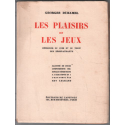 Les Plaisirs et les Jeux : Mémoires du Cuib et du Tioup