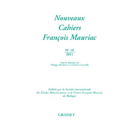 Nouveaux cahiers François Mauriac Nº19