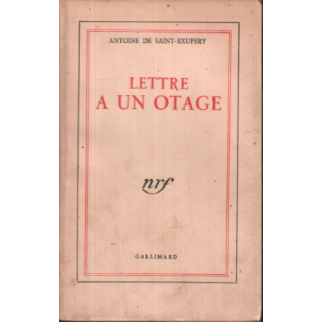 Lettre à un otage