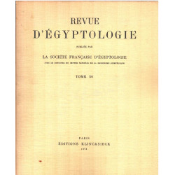Revue d'égyptologie publiée par la société française d'égyptologie...