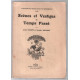 Scènes et vestiges du temps passé (illustré de 72 gravures)