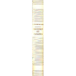 Maximes et pensées