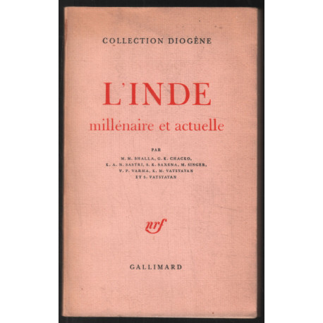 L'inde millénaire et actuelle