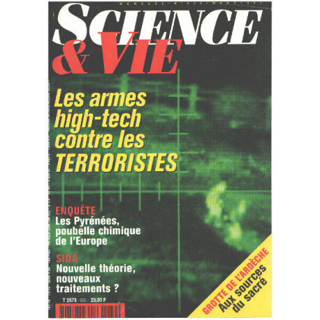 Science et vie hors serie n° 930 / les armes high-tech contre les...